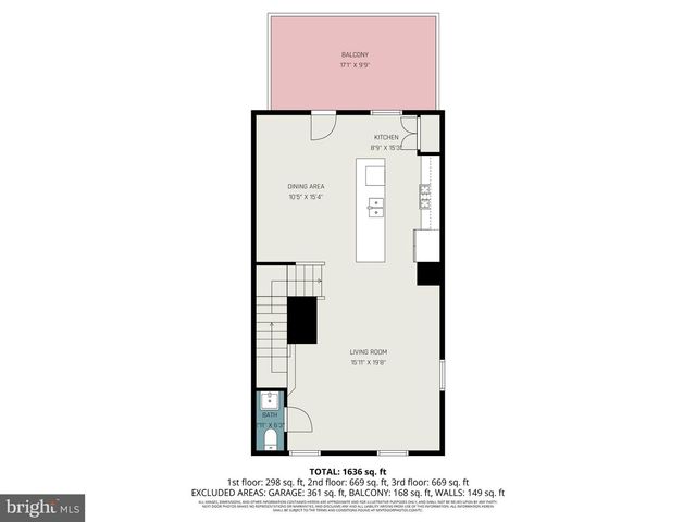 1101 RAMPART DR, Fredericksburg, VA 22401