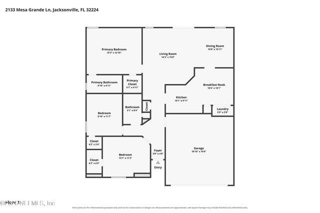 2133 MESA GRANDE Lane, Jacksonville, FL 32224