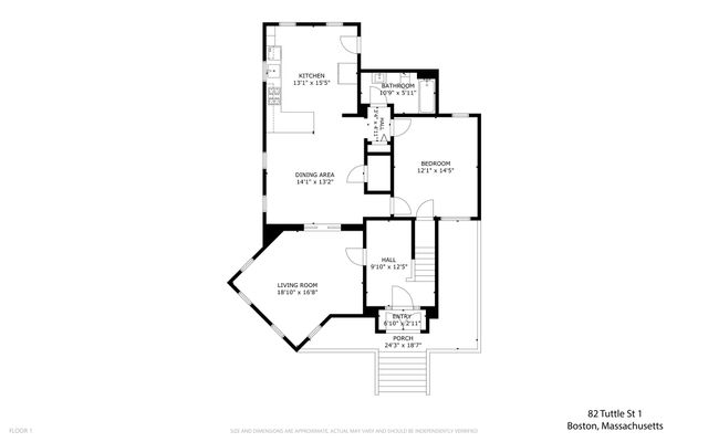82 Tuttle St 1, Boston, MA 02125