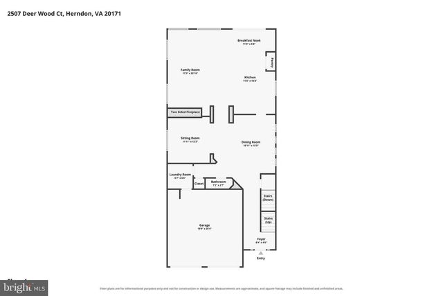 2507 DEER WOOD CT, Oak Hill, VA 20171