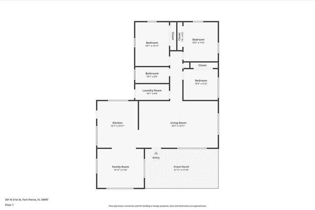 301 N 31st St, Fort Pierce, FL 34947