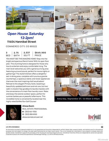 11404 Hannibal Street, Commerce City, CO 80022