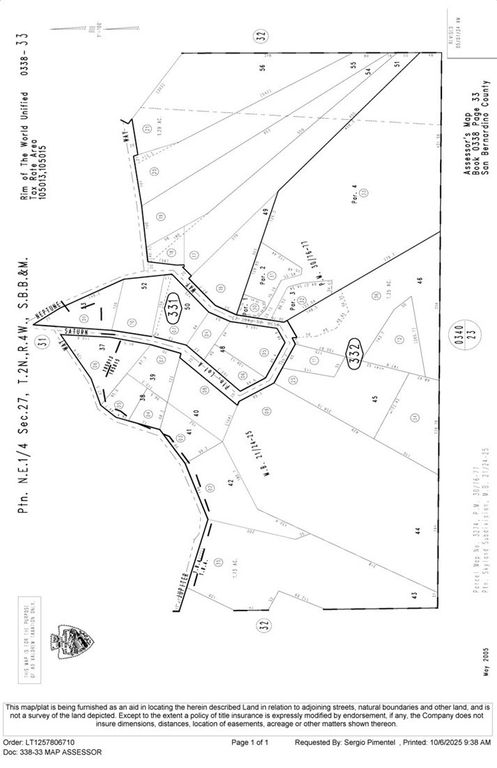 0 Saturn Way, Crestline, CA 92325