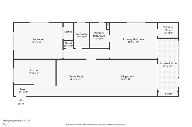 1036 Hythe B B, Boca Raton, FL 33434