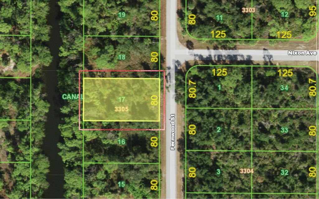 2135 FERNWOOD STREET, Port Charlotte, FL 33948