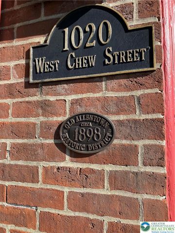 1020 West Chew Street, Allentown City, PA 18102
