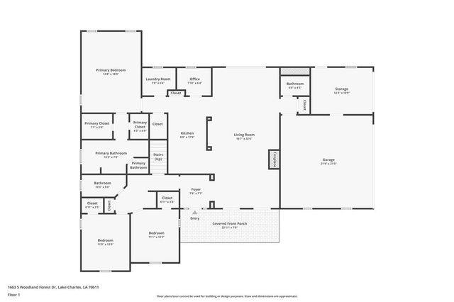 1663 S Woodland Forest Drive, Lake Charles, LA 70611