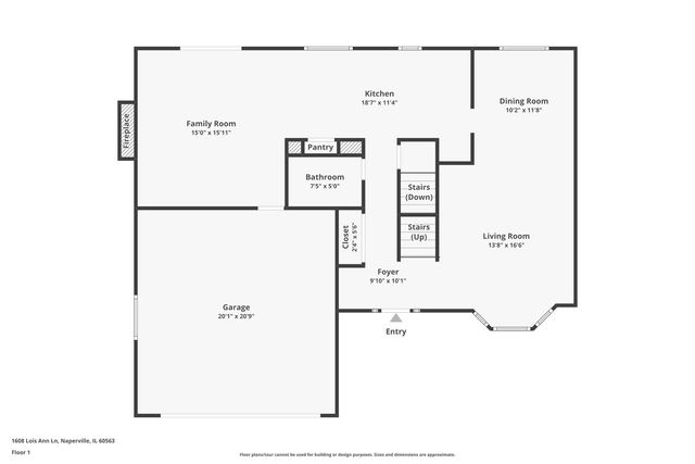 1608 Lois Ann Lane, Naperville, IL 60563