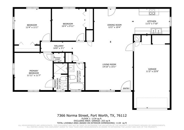 7366 Norma Street, Fort Worth, TX 76112