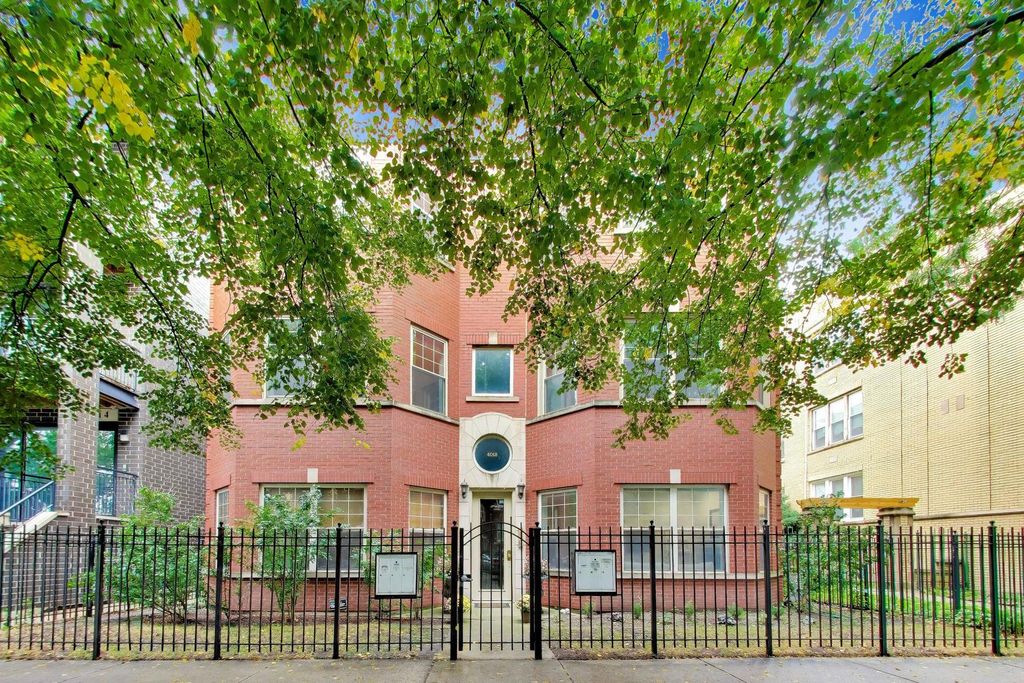 4018 N Mozart Street 1N, Chicago, IL 60618 — exterior
