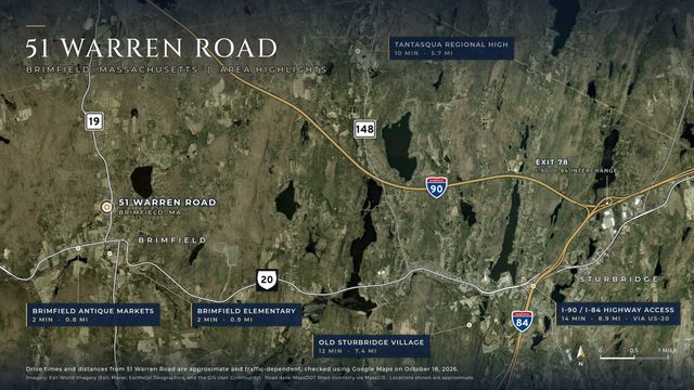 51 Warren Rd, Brimfield, MA 01010