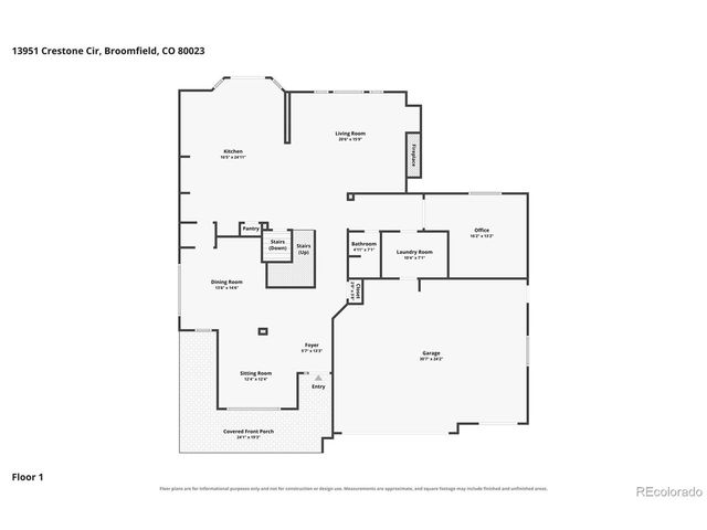 13951 Crestone Cir, Broomfield, CO 80023