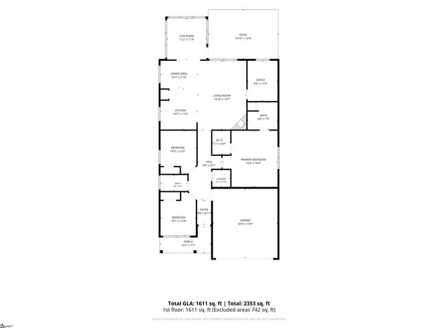 464 Timberwood Drive, Woodruff, SC 29388