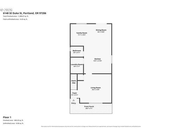 6148 Se DUKE St, Portland, OR 97206