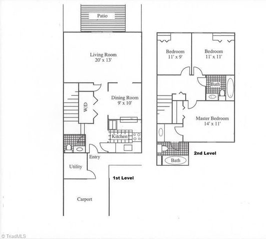 2215 Shadow Valley Road H, High Point, NC 27265