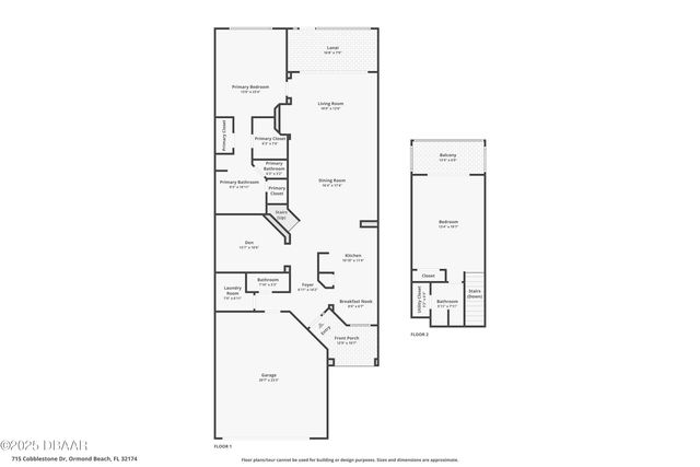 715 Cobblestone Drive, Ormond Beach, FL 32174