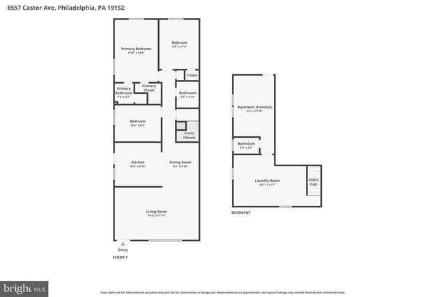 8557 CASTOR AVE, Philadelphia, PA 19152