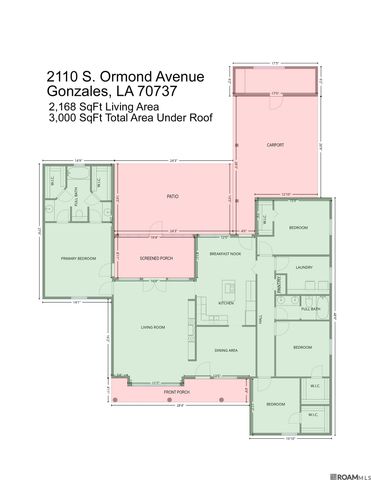 2110 S Ormond Ave, Gonzales, LA 70737