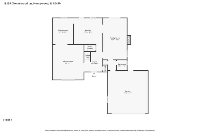18135 Cherrywood Lane, Homewood, IL 60430
