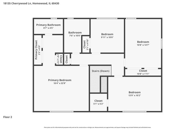 18135 Cherrywood Lane, Homewood, IL 60430