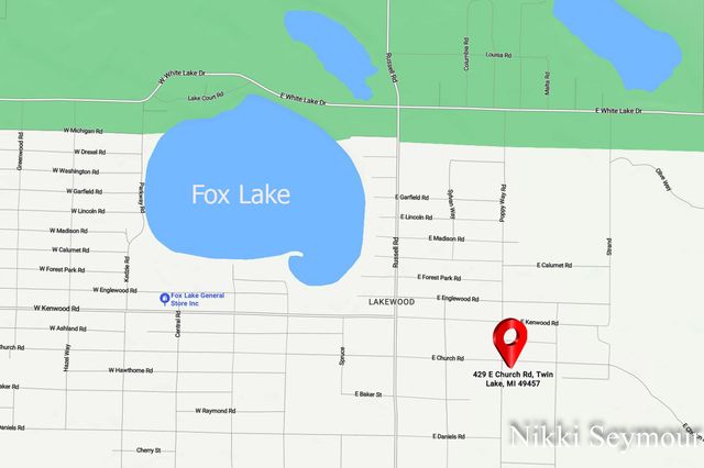 429 E Church Road, Twin Lake, MI 49457