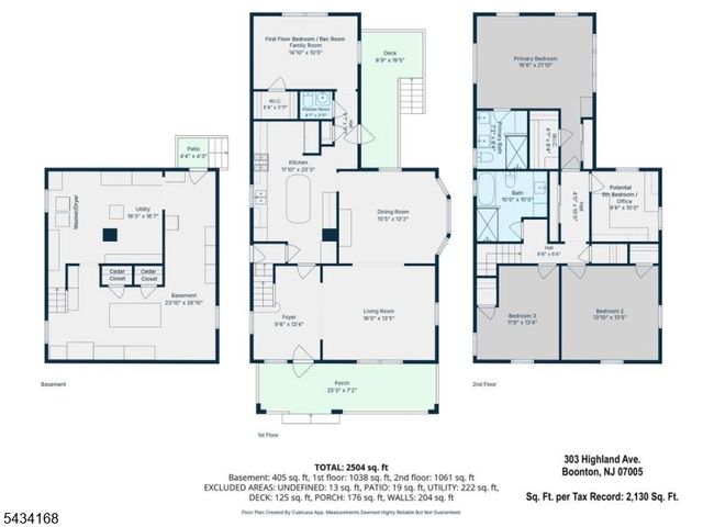 303 Highland Ave, Boonton Town, NJ 07005