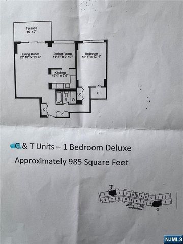 555 North Avenue 1 G, Fort Lee, NJ 07024