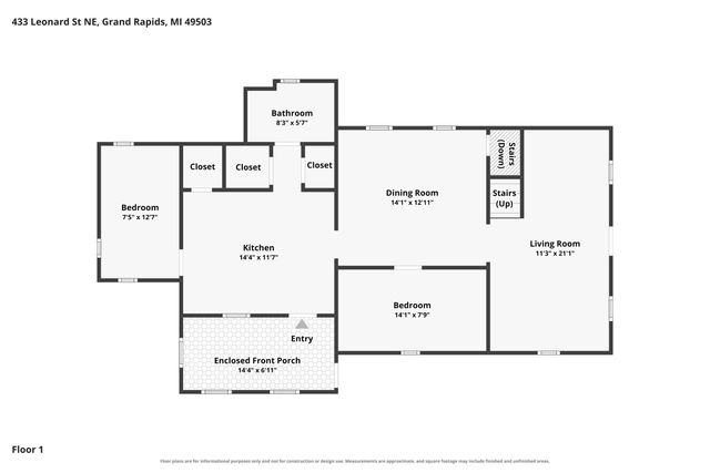 433 Leonard Street Ne, City Of Grand Rapids, MI 49503
