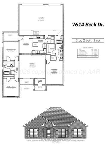 7614 Beck Drive, Amarillo, TX 79119