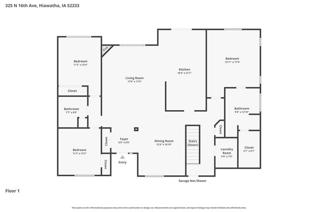325 N 16th Avenue, Hiawatha, IA 52233