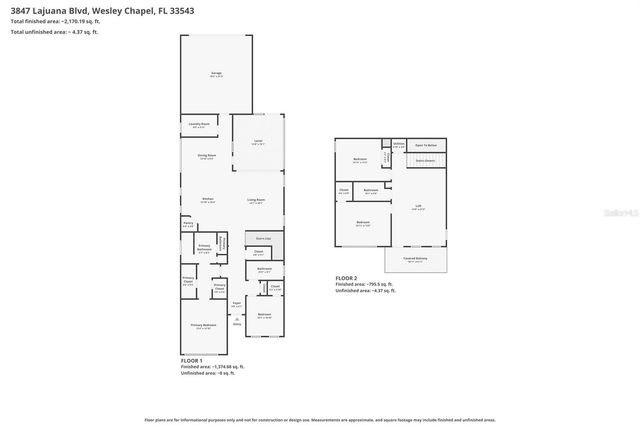 3847 LAJUANA BOULEVARD, Wesley Chapel, FL 33543
