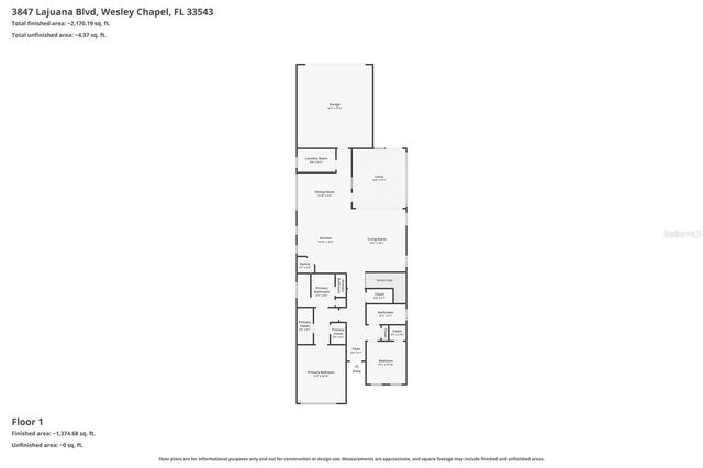 3847 LAJUANA BOULEVARD, Wesley Chapel, FL 33543
