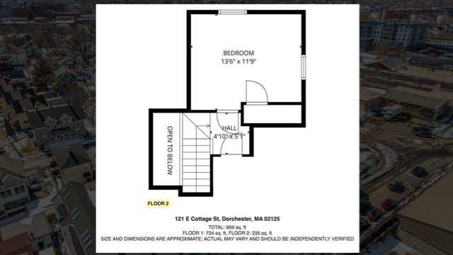 121 E Cottage St U-4, Boston, MA 02125