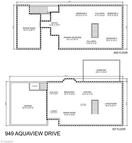 949 Aquaview Drive, Kernersville, NC 27284