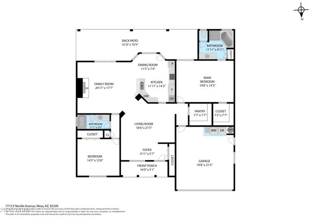 7715 E NEVILLE Avenue, Mesa, AZ 85209