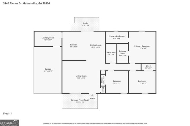 3140 Alenes Drive, Gainesville, GA 30506