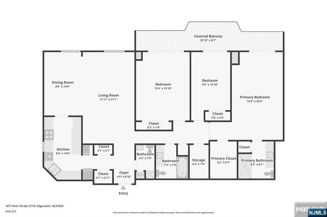 1077 River Road 211, Edgewater, NJ 07020