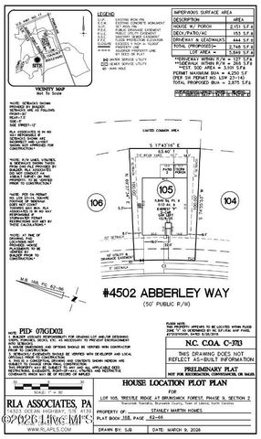 4052 Abberley Way 105, Leland, NC 28451