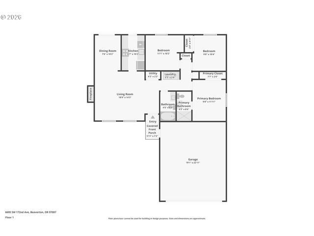 6695 Sw 172ND Ave, Beaverton, OR 97007