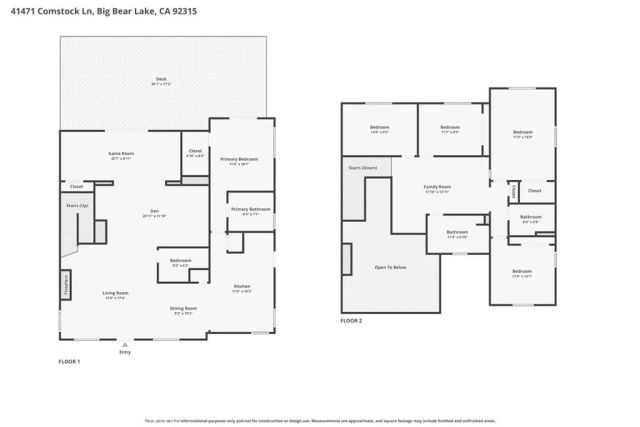 41471 Comstock, Big Bear Lake, CA 92315