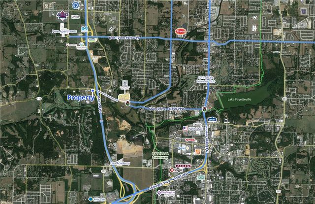 Johnson Mill Boulevard, Johnson, AR 72762