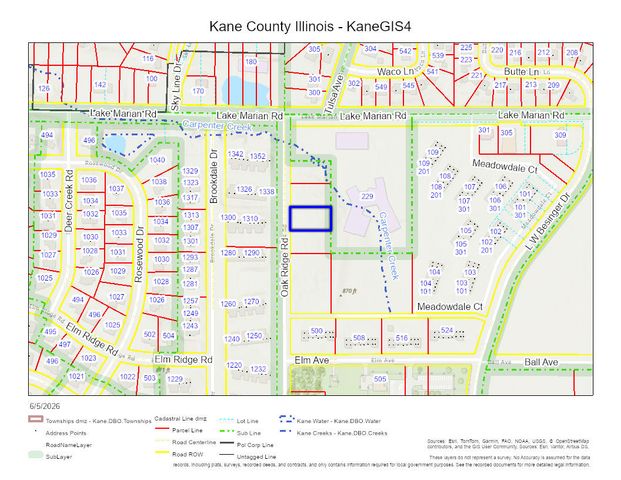 Lot 13 Oak Ridge Road, Carpentersville, IL 60110