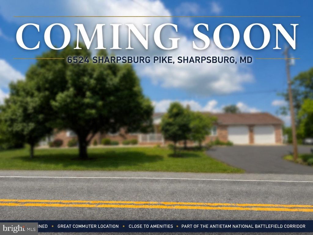 6524 SHARPSBURG PIKE, Sharpsburg, MD 21782