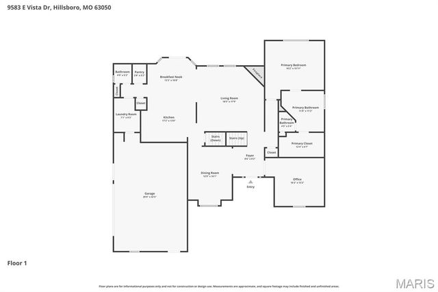 9583 E Vista Drive, Hillsboro, MO 63050