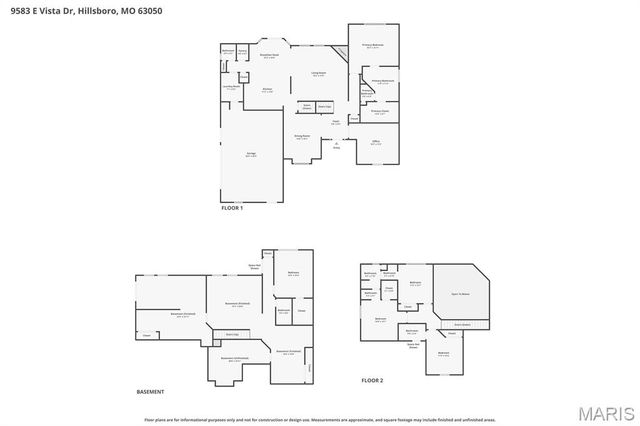 9583 E Vista Drive, Hillsboro, MO 63050