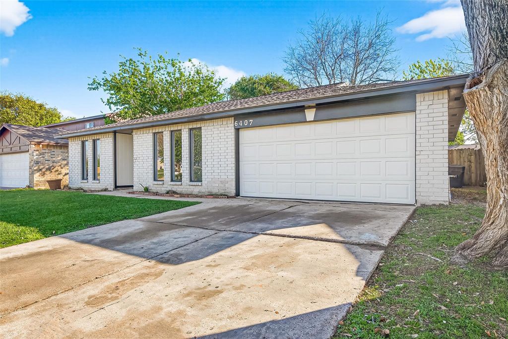 Image 1 of property listing at 6407 Bazel Brook Drive, Houston, TX 77489