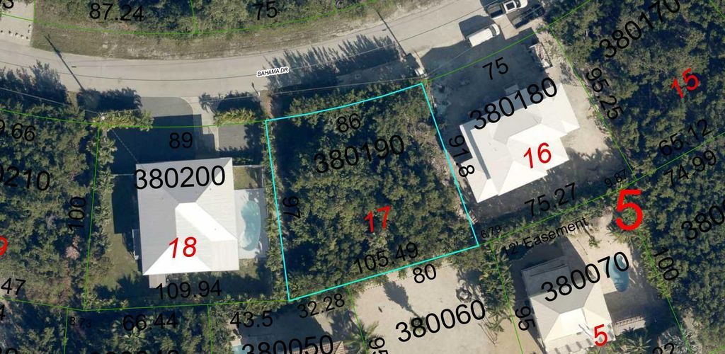 S Lot 17 Bahama Drive, Duck Key, FL 33050