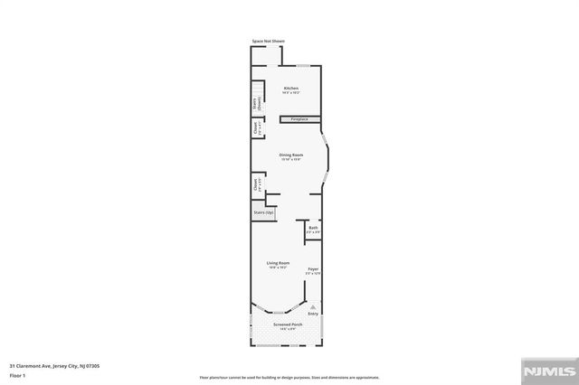 31 Claremont Avenue, Jersey City, NJ 07305