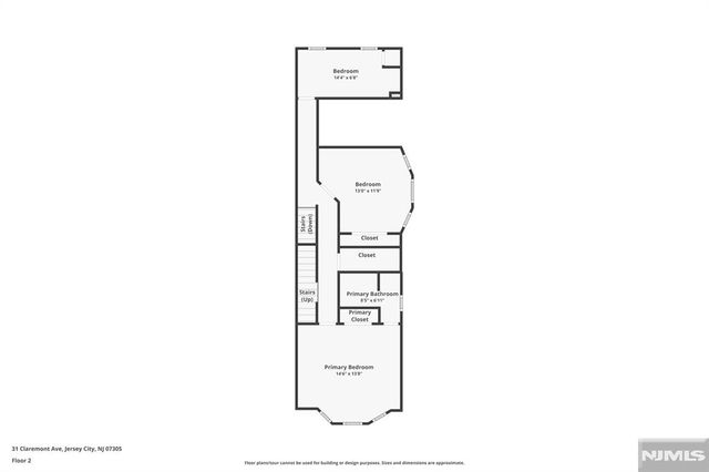 31 Claremont Avenue, Jersey City, NJ 07305