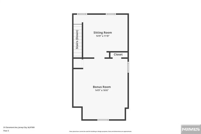 31 Claremont Avenue, Jersey City, NJ 07305